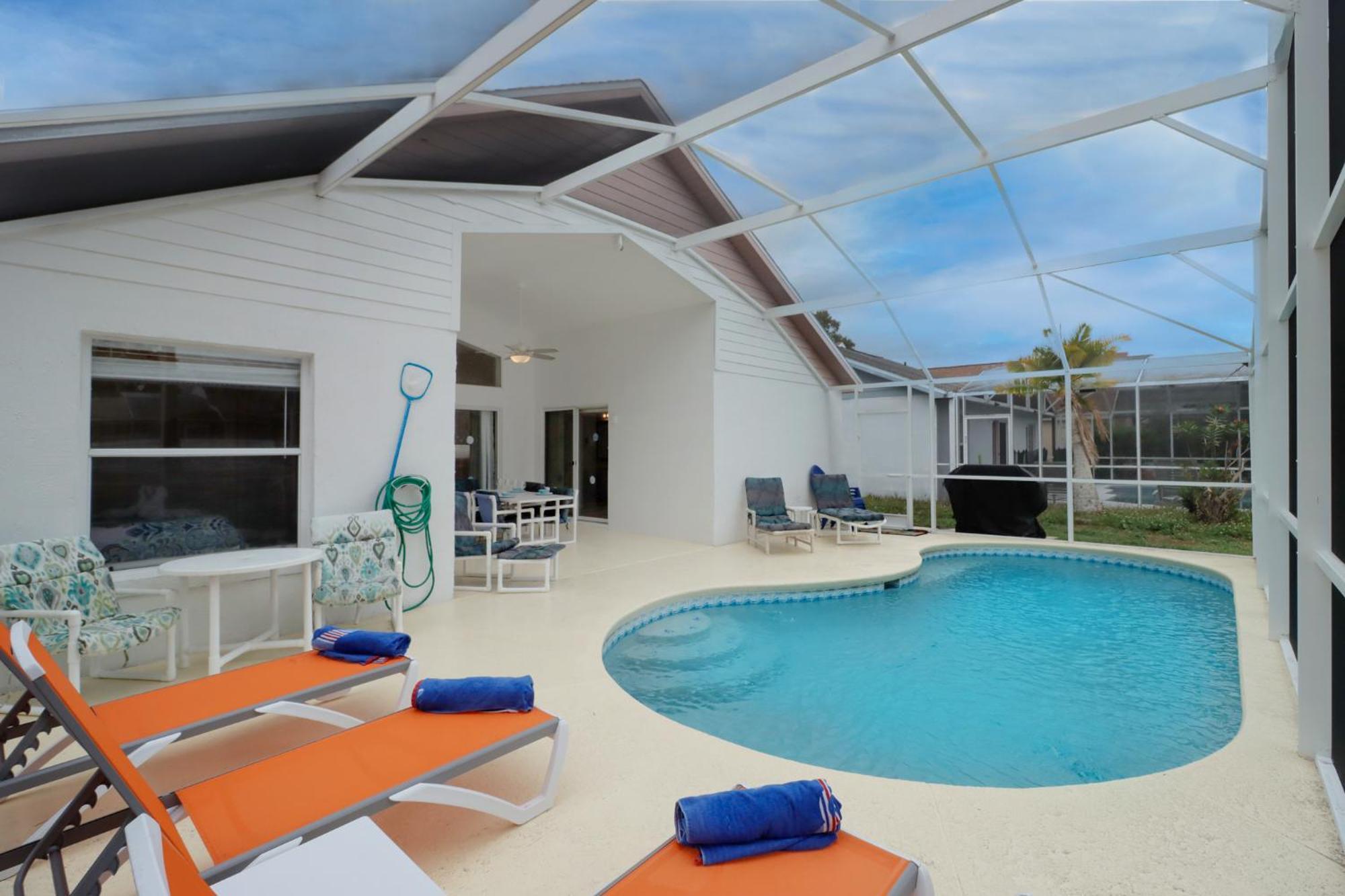 Makin Dreams With White Rose Villas - Private Pool - Game Room - Family Friendly - Nr Disney 키시미 외부 사진